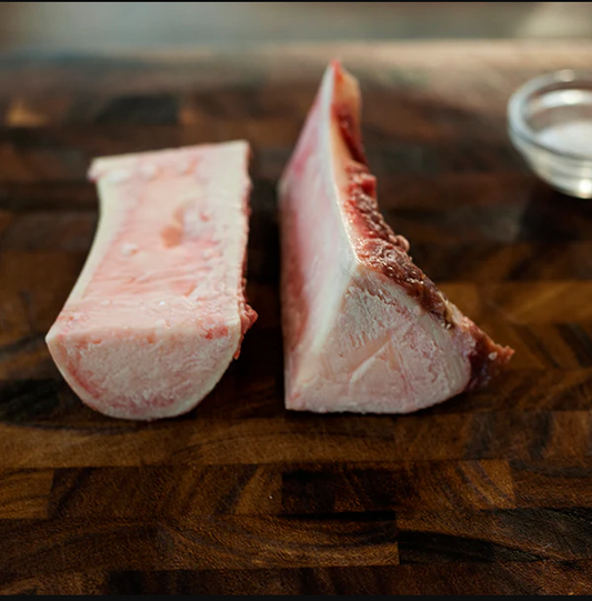 Beef Bone Marrow - 100% Grass Fed, Grass Finished, Pasture Raised