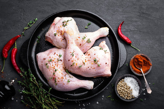 Chicken Quarter Back Attached